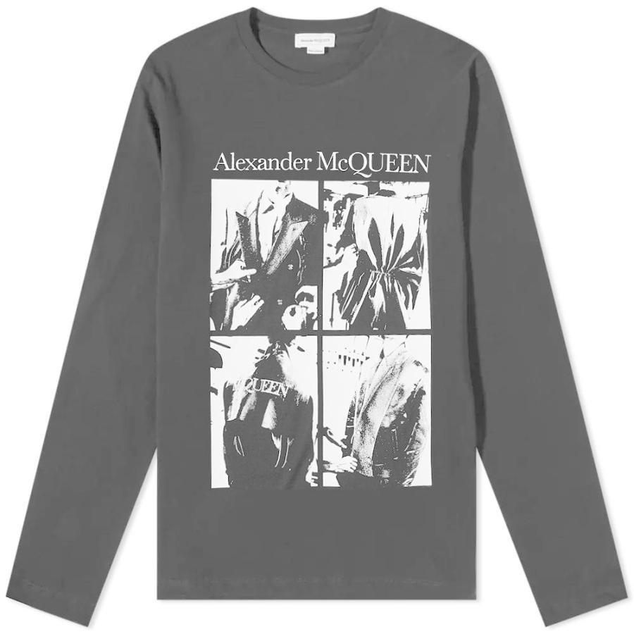 アレキサンダー マックイーン Alexander Mcqueen メンズ 長袖tシャツ ロゴtシャツ トップス Long Sleeve Atelier Print Logo Tee Black Multi Sc Ff066f5f40 フェルマート エフ Fermart Ef 通販 Yahoo ショッピング