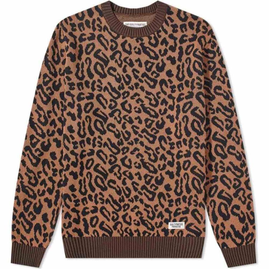 最適な材料 Grey sweat crew logo スウェット・トレーナー ワコマリア - ニット/セーター