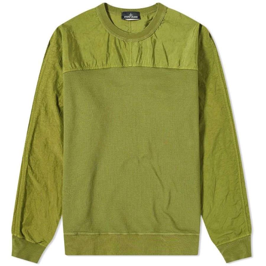 Project Shadow Island ストーンアイランド Crew トップス トップス フリースジャケット フリース Pique ジャケット 人気の商品 の フリースジャケット Fleece エフ メンズ Stone Olive Ef Sc Ff0967f812 フェルマート Fermart Www Dominiodelasciencias Com
