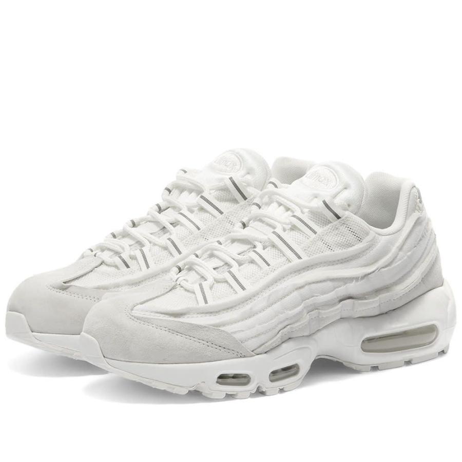 コム デ ギャルソン Comme Des Garcons Homme レディース スニーカー シューズ 靴 Comme Des Garcons X Nike Air Max 95 W White Supersport Tn