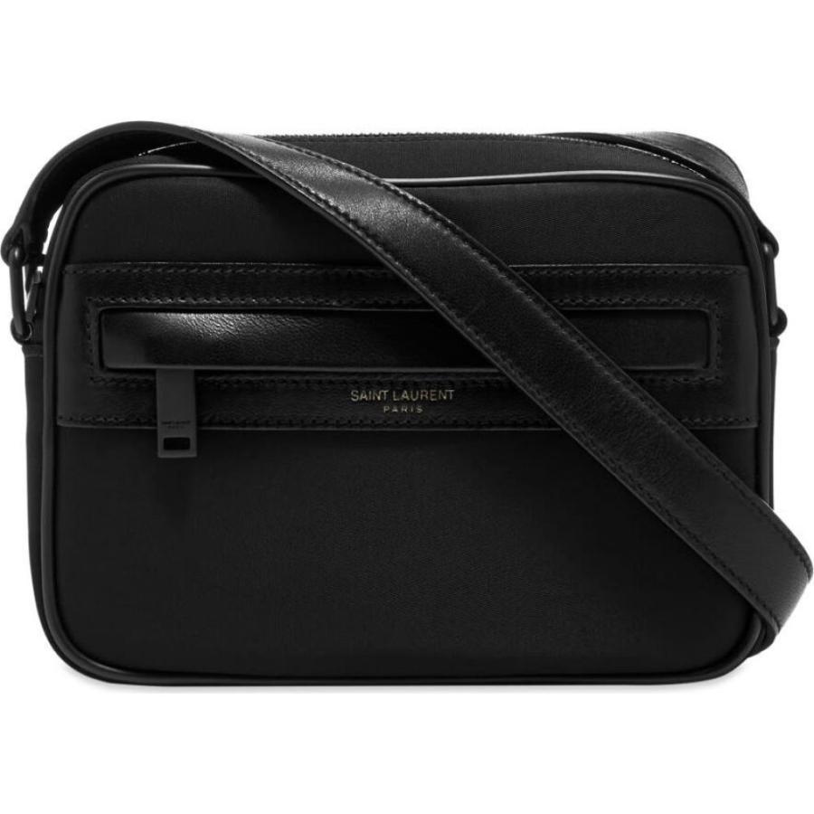 イヴ サンローラン Saint Laurent メンズ ショルダーバッグ バッグ Canvas And Leather Shoulder Bag Black Sc Ff1b702a7c フェルマート エフ Fermart Ef 通販 Yahoo ショッピング