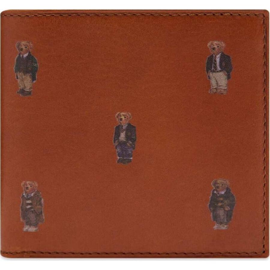 60 Off ラルフ ローレン Polo Ralph Lauren メンズ 財布 二つ折り All Over Bear Billfold Wallet Tan 激安の Klientsoft Com