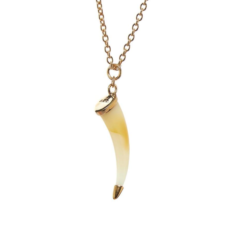 アーペーセー A P C メンズ ネックレス ジュエリー アクセサリー Roadie Necklace Gold Sc Ff26f1b8d5 フェルマート エフ Fermart Ef 通販 Yahoo ショッピング