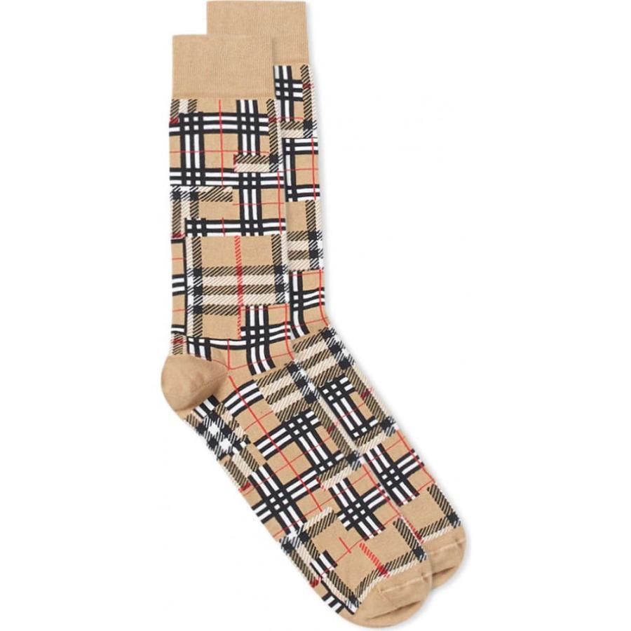 バーバリー Burberry メンズ ソックス インナー 下着 Patchwork Check Sock Archive Beige Sc Ff2af003b0 フェルマート エフ Fermart Ef 通販 Yahoo ショッピング