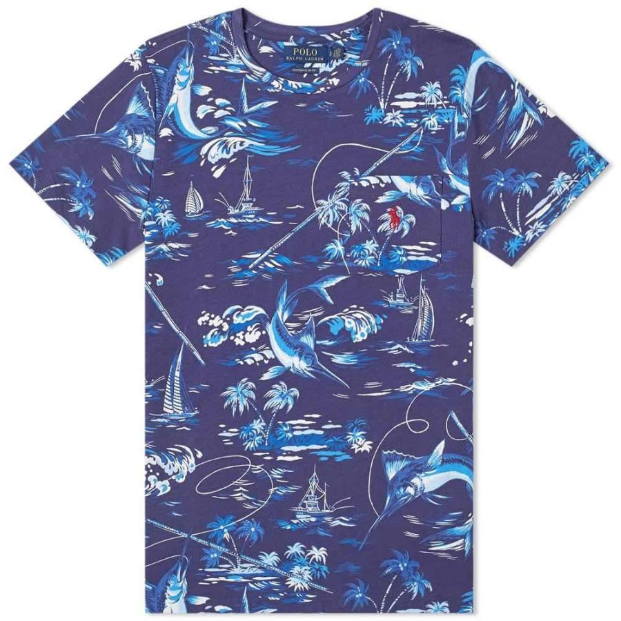 アウトレット送料無料 ラルフ ローレン Polo Ralph Lauren メンズ Tシャツ ポケット トップス Blue Marlin Pocket Tee Marlin Blue Multi Sc Ff フェルマート エフ Fermart Ef 通販 Yahoo ショッピング クリアランス Yalaphone Com
