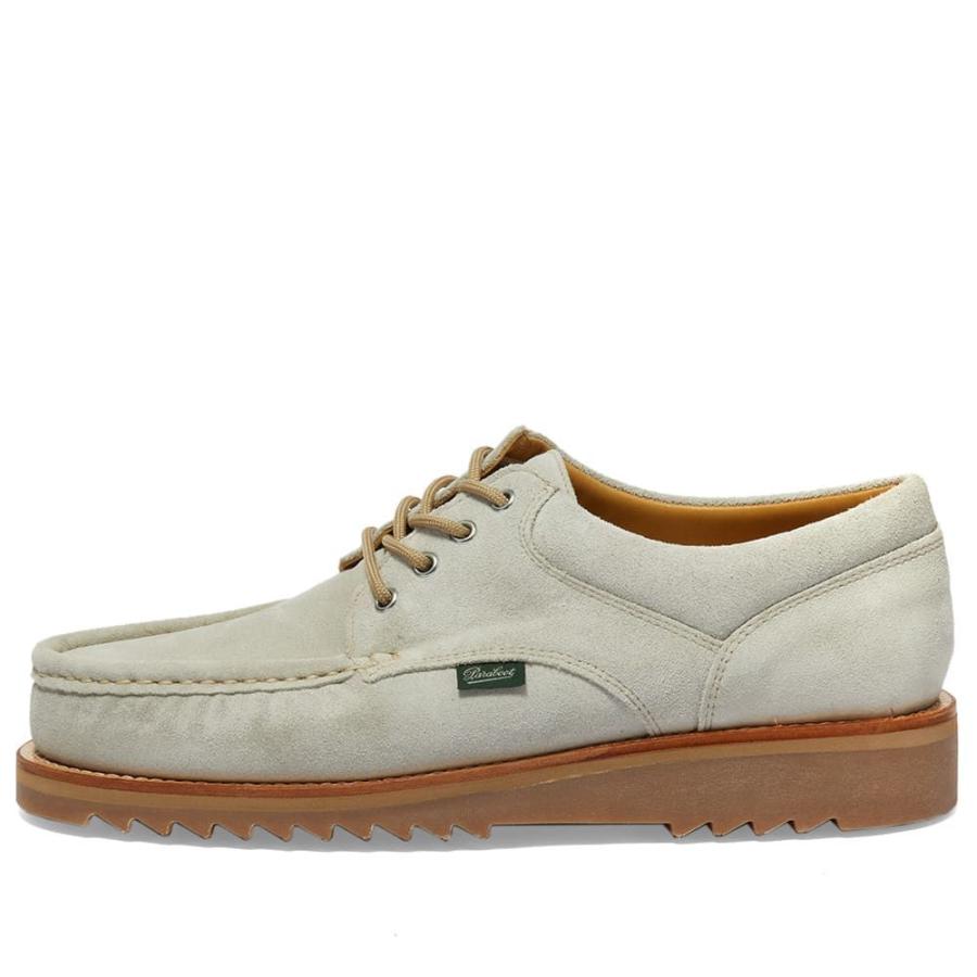 メール便不可 メンズ Paraboot パラブーツ シューズ 靴 Suede White Thiers その他シューズ サイズ Uk8