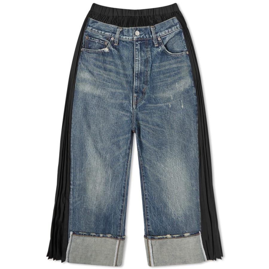 高評価なギフト Watanabe Junya ジュンヤ Indigo Black Jean Trouser ボトムス パンツ ジーンズ デニム レディース Watanabe Junya ワタナベ ジュンヤ ジーンズ デニム ワタナベ ボトムス パンツ