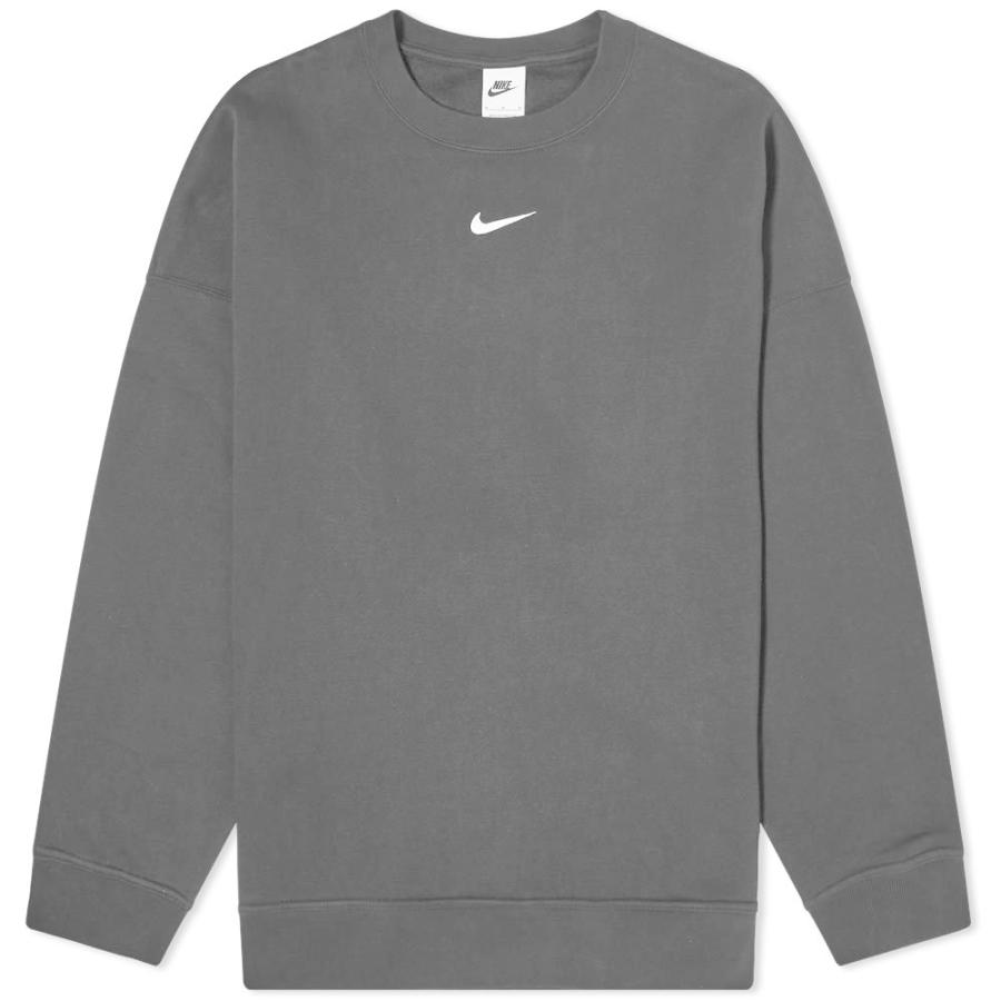 カタログギフトも スウェット トレーナー レディース Nike ナイキ トップス レディース スウェット トレーナー ナイキ Nike トップス Black White Sweat Crewneck Oversize Essentials トップス Maisercher Lu