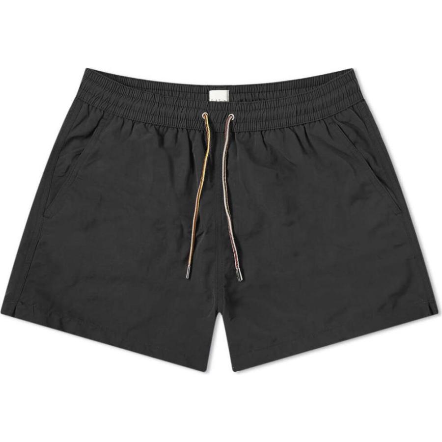 新品本物 ポールスミス Paul Smith メンズ 海パン 水着 ビーチウェア Classic Side Stripe Swim Short Black 驚きの値段 Kuljic Com