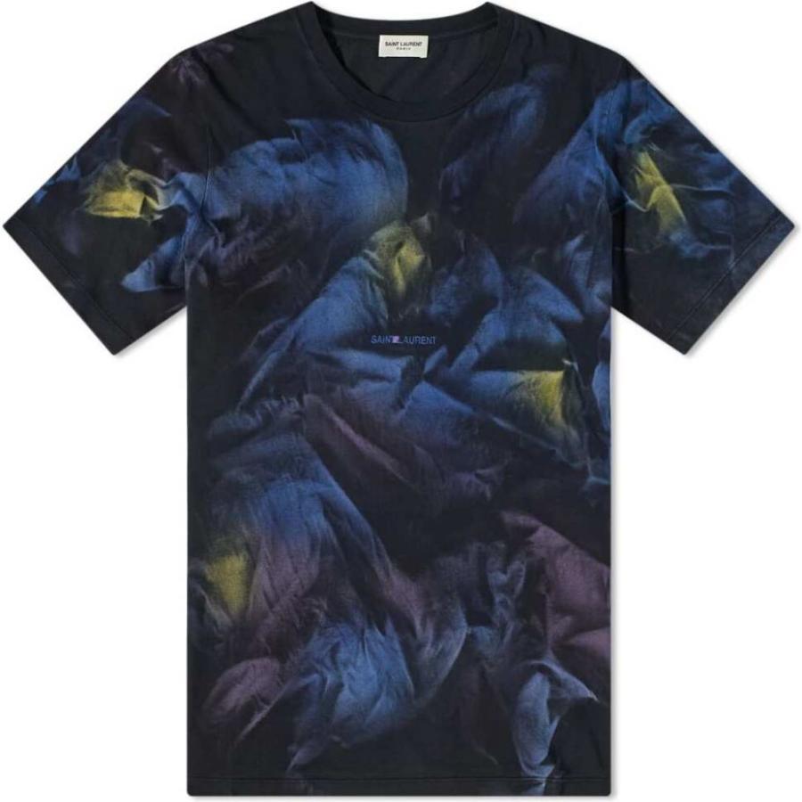 イヴ サンローラン Saint Tie Laurent メンズ ロゴtシャツ Tシャツ Tシャツ ロゴt