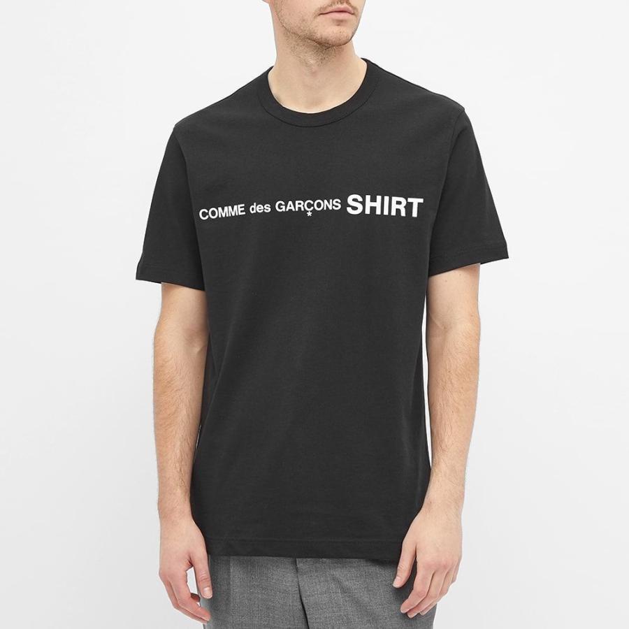 コム デ ギャルソン Comme Des Garcons Shirt メンズ Tシャツ ロゴtシャツ トップス Logo Tee Black Sc Ff7253eb66 フェルマート エフ Fermart Ef 通販 Yahoo ショッピング