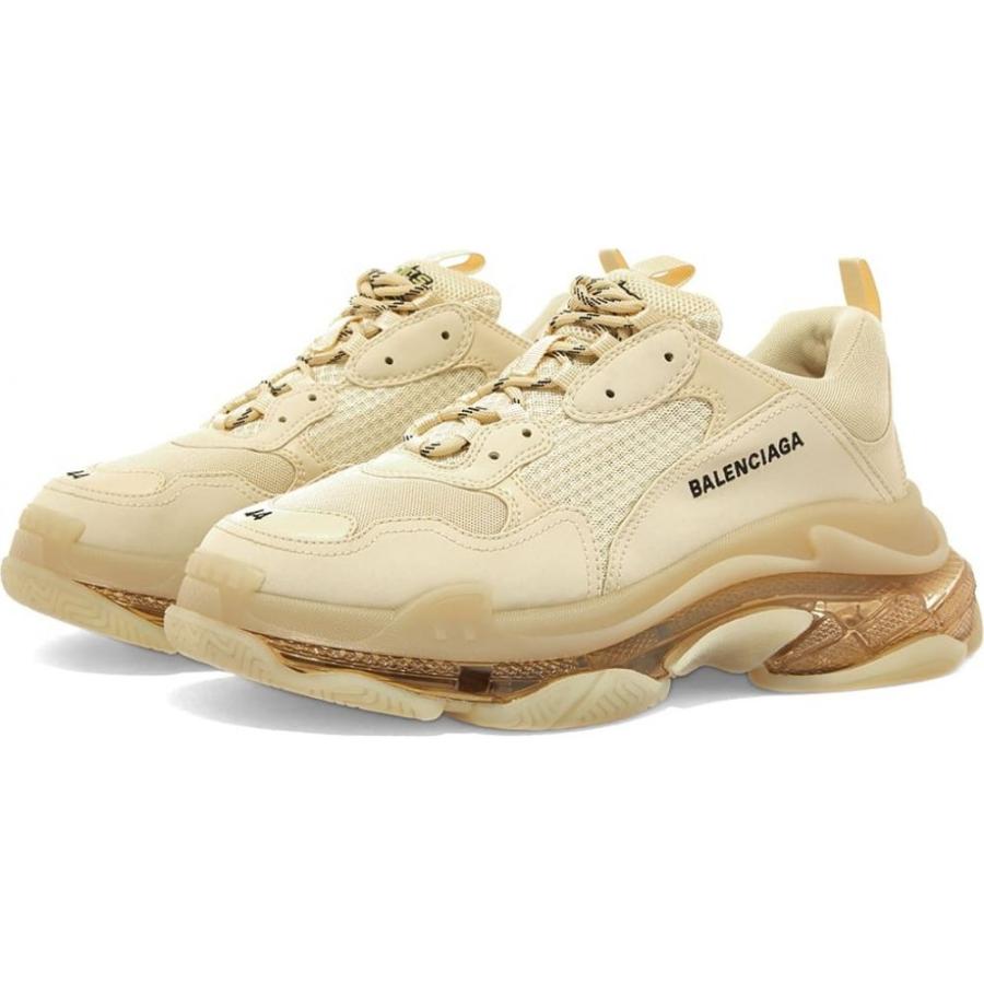 今月限定 特別大特価 バレンシアガ Balenciaga メンズ スニーカー シューズ 靴 Triple S Airsole Sneaker Beige 豪華 Diocesekabgayi Org