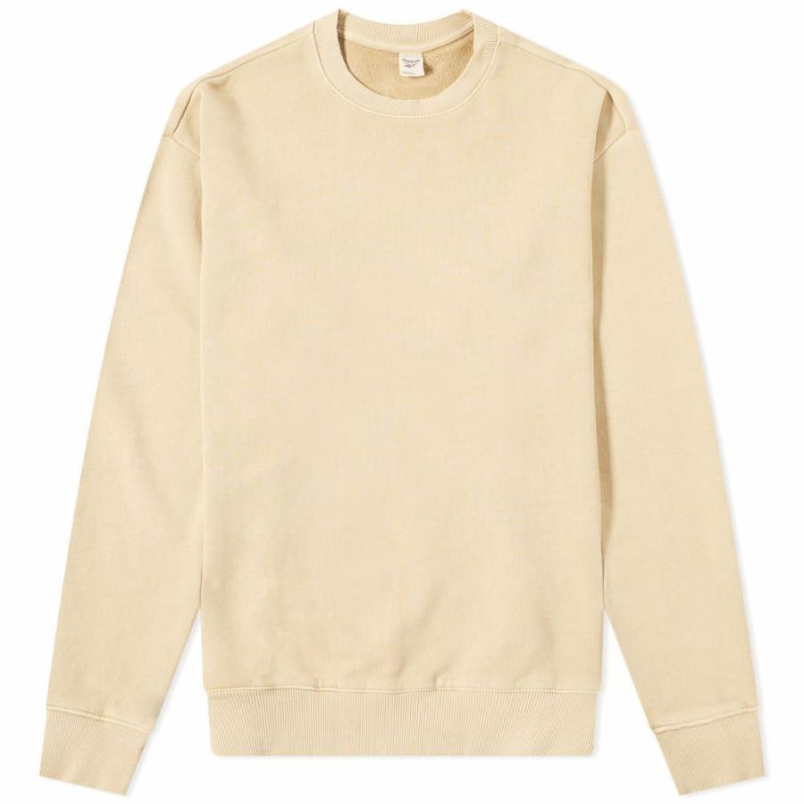 激安買取 リーボック Reebok メンズ スウェット トレーナー トップス Classic Crew Sweat Sepia 公式 送料無料 Www Superavila Com