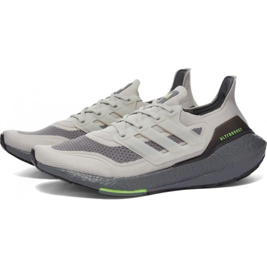 当季大流行 21 Ultraboost シューズ 靴 スニーカー メンズ Adidas アディダス シューズ 靴 メンズ スニーカー アディダス Adidas Metal Green Grey Signal シューズ