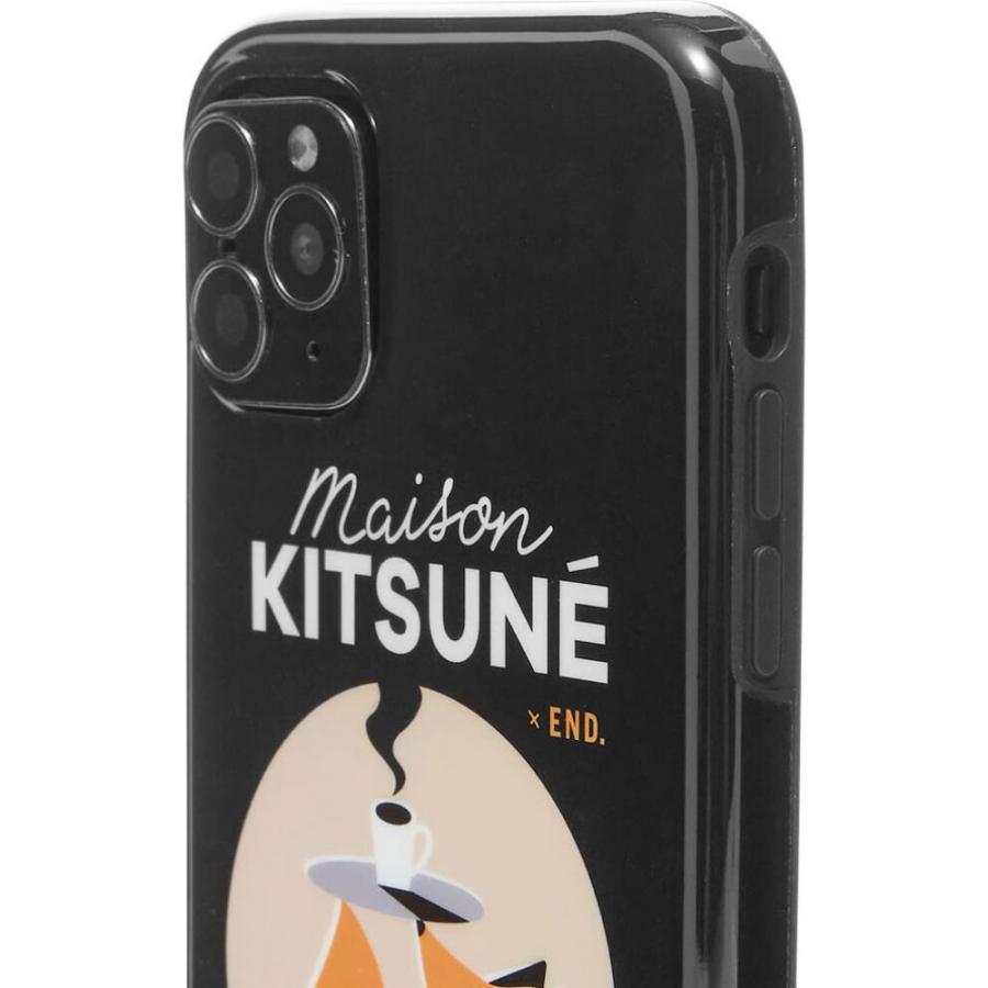 メゾン キツネ Maison Kitsune メンズ iPhone (X/XS)ケース Cafe Club 