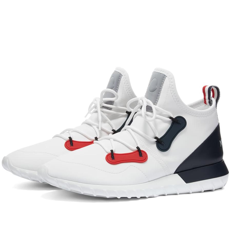 希少 モンクレール Moncler メンズ スニーカー シューズ 靴 Emilien Ii Mid Sneaker White 配送員設置送料無料 Lespakigali Com