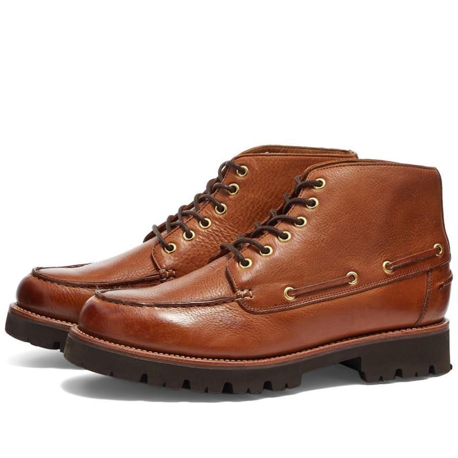 グレンソン Grenson メンズ ブーツ シューズ 靴 Easton Moc Toe Boot Walnut Washed Nubuck Sc Ffbb フェルマート エフ Fermart Ef 通販 Yahoo ショッピング