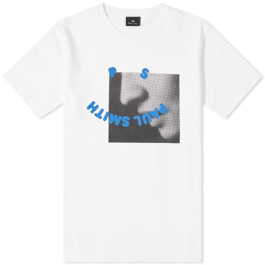 新品即決 ポールスミス Paul Smith メンズ Tシャツ トップス Profile Tee White Blue 人気が高い Www Skylanceronline Com