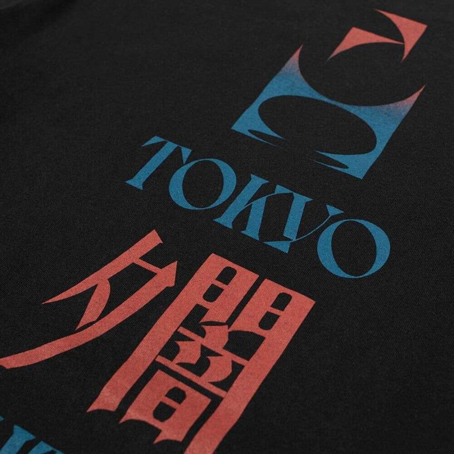 エドウィン Edwin メンズ Tシャツ トップス Tokyo Nightfall Tee Black 