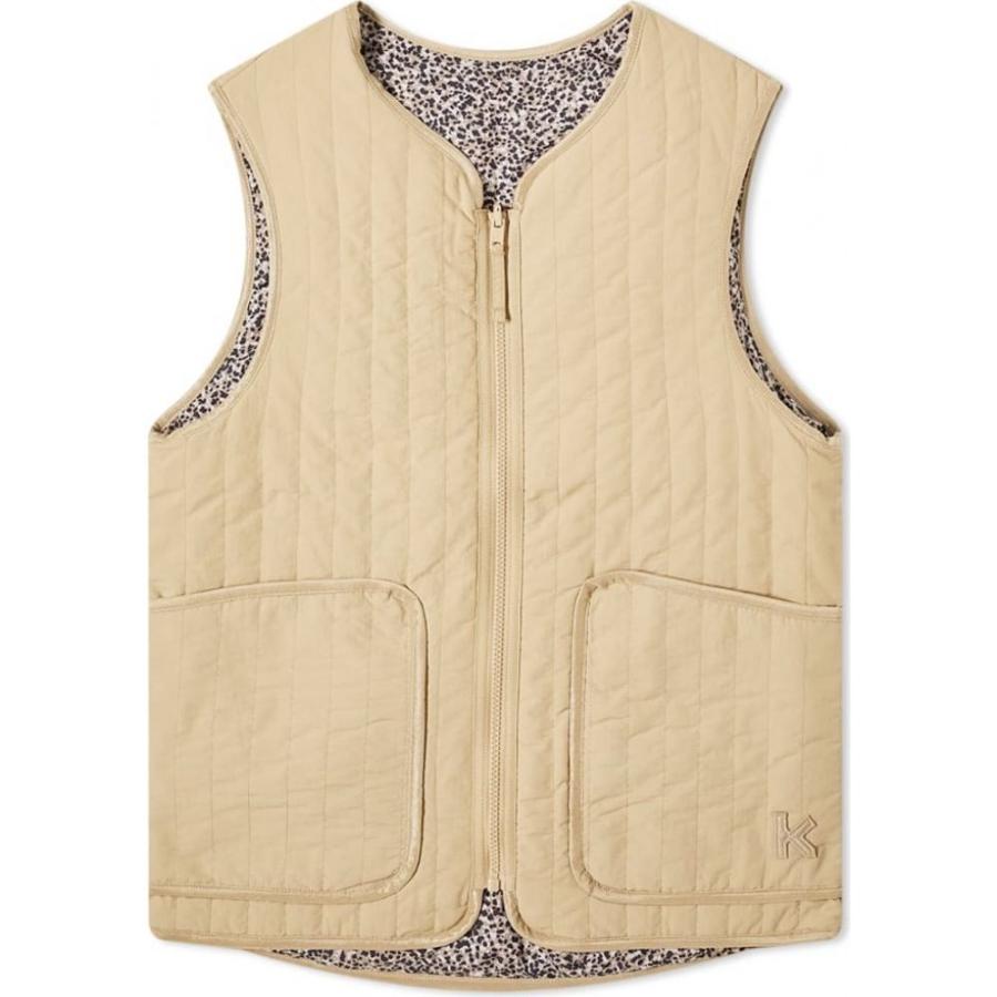 注目の ケンゾー Kenzo メンズ ベスト ジレ トップス Reversible Gilet Beige 最安値挑戦 Aleefsurgical Com