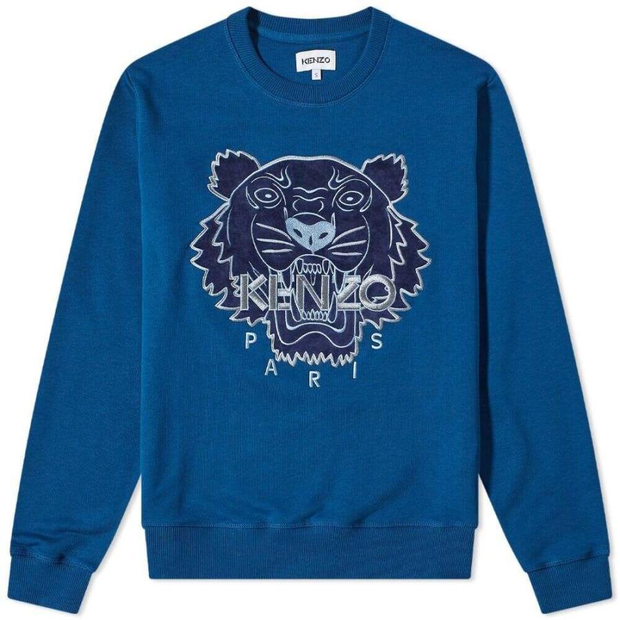 ケンゾー Kenzo メンズ スウェット トレーナー トップス Festive Tiger Original Crew Sweat Midnight Blue Sc Ffe フェルマート エフ Fermart Ef 通販 Yahoo ショッピング