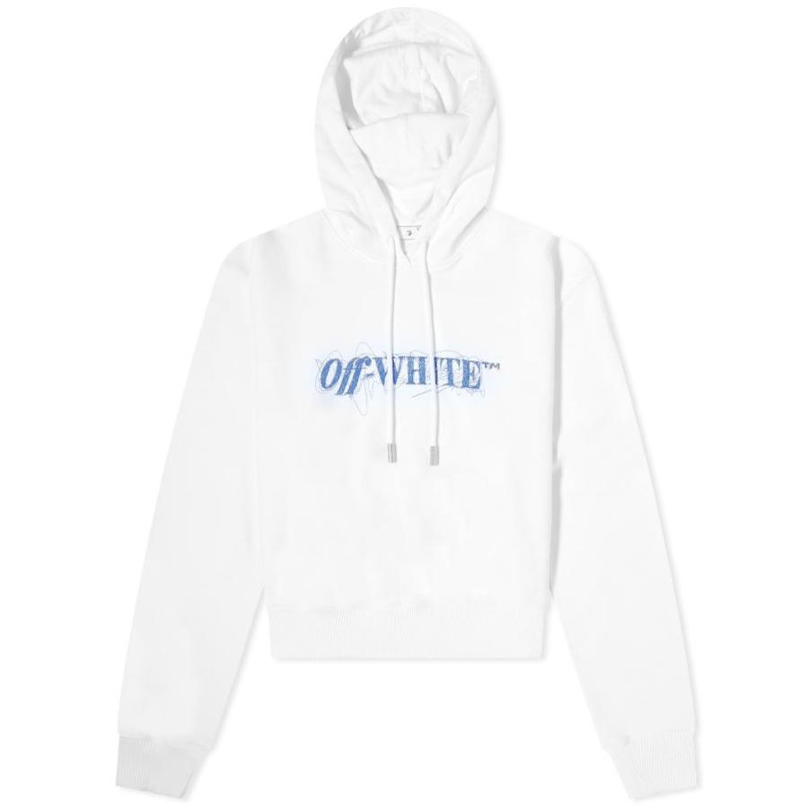 見事な創造力 レディース Off White オフホワイト トップス レディース パーカー オフホワイト Off White パーカー White Violet Hoody Crop Logo Pen トップス クロップド トップス Smssvg Org