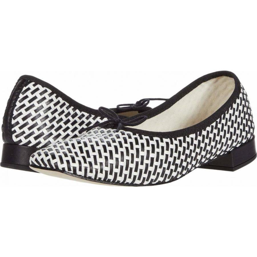 レペット Repetto レディース スリッポン フラット スクエアトゥ シューズ 靴 Danse Square Toe Flat Black White Metis Tresse Rainbowbookclub Org