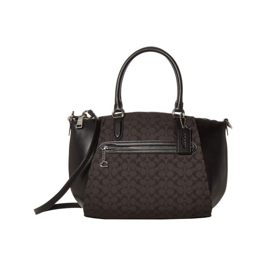安い コーチ Coach レディース ハンドバッグ バッグ Elise Black Black Silver 新しいコレクション Gestion Etechnologies Shop