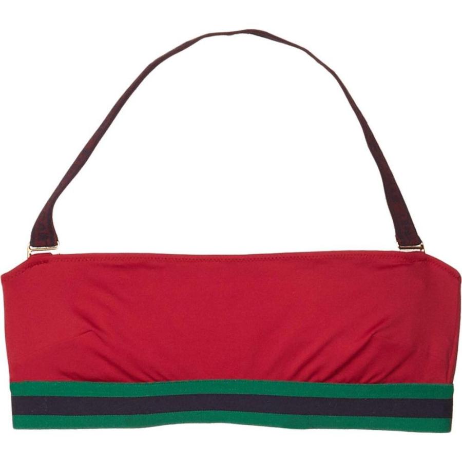 ステラ マッカートニー Stella Mccartney レディース トップのみ 水着 ビーチウェア Sporty Elastic Bandeau Burgundy Jsonic Ca