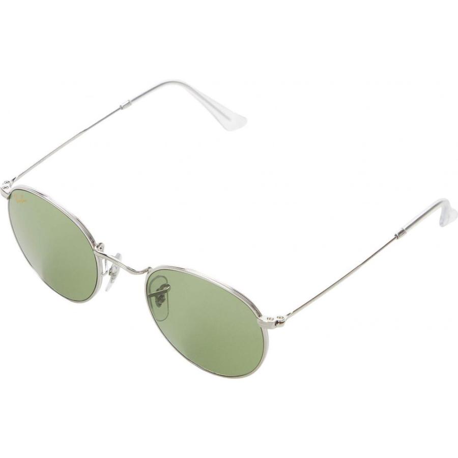 チャンピオン レイバン Ray Ban レディース メガネ サングラス ラウンド 47 Mm Rb3447 Round Metal Sunglasses Silver Green Bottol おしゃれ Diamondmedicalcentre Com
