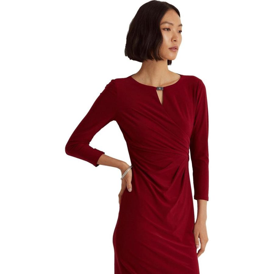 シニアファッション ラルフローレン レディース ワンピース トップス Women S Satin Portrait Collar Gown 激安 即納 Agppackaging Com Py