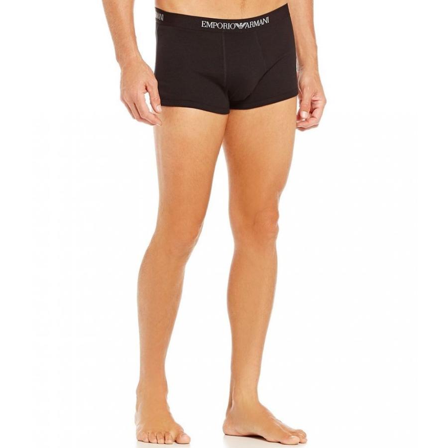 アルマーニ Emporio Armani メンズ ボクサーパンツ インナー 下着 3 Pack Trunks Black Gorkhasansar Com
