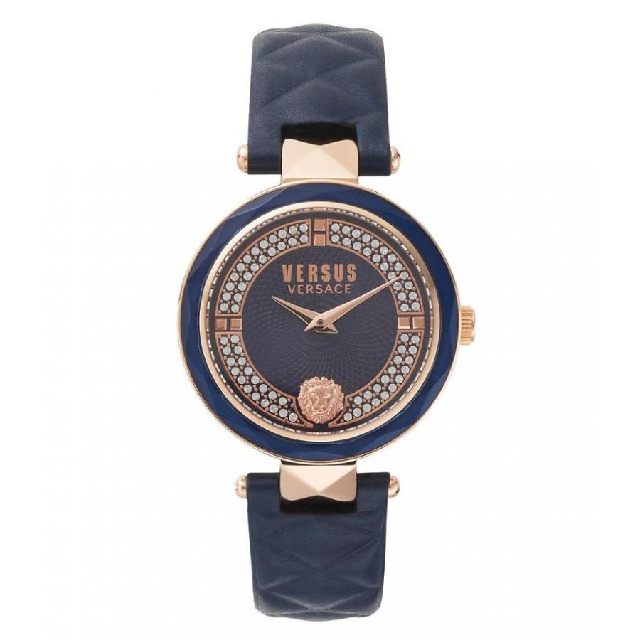 By レディース 腕時計 ヴェルサーチ Covent Covent 腕時計 Garden Crystal Blue Watch Versus Versace Leather Watch Blue Sl Ff8bfe5f2a フェルマート エフ Fermart Ef