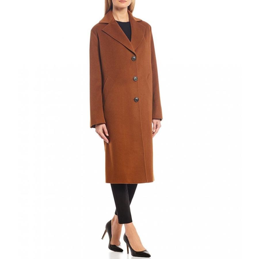 キャサリンケリー Katherine Kelly レディース コート ロングコート アウター Cashmere Classic Notch Collar With Front Welt Pocket Long Coat Vicuna Prettyfunnyballoons Com
