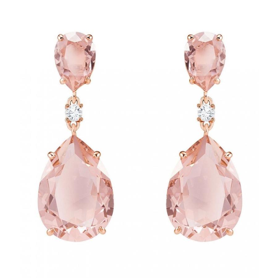 【お気にいる】 スワロフスキー Swarovski レディース イヤリング・ピアス ジュエリー・アクセサリー Vintage Drop Earrings Pink, 函南町 020f358b
