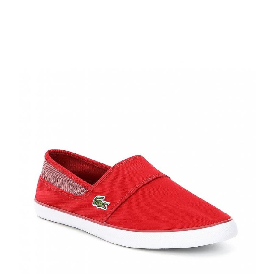 ラコステ Lacoste メンズ スリッポン フラット シューズ 靴 Marice 318 1slip Ons Red Red Fouladban Com Index Php
