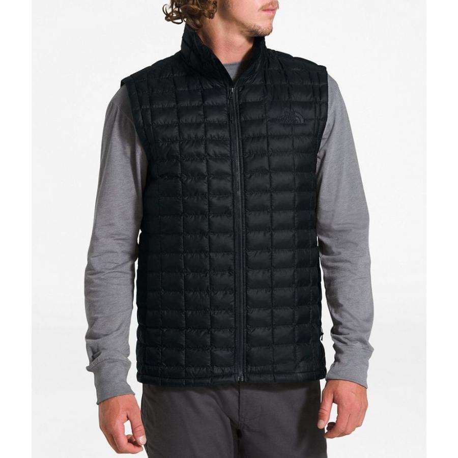 ザ ノースフェイス The North Face メンズ ベスト ジレ トップス Slim Fit Matte Finish Packable Thermoball Tm Insulated Eco Vest Tnf Black Matte Indonesiannursing Com