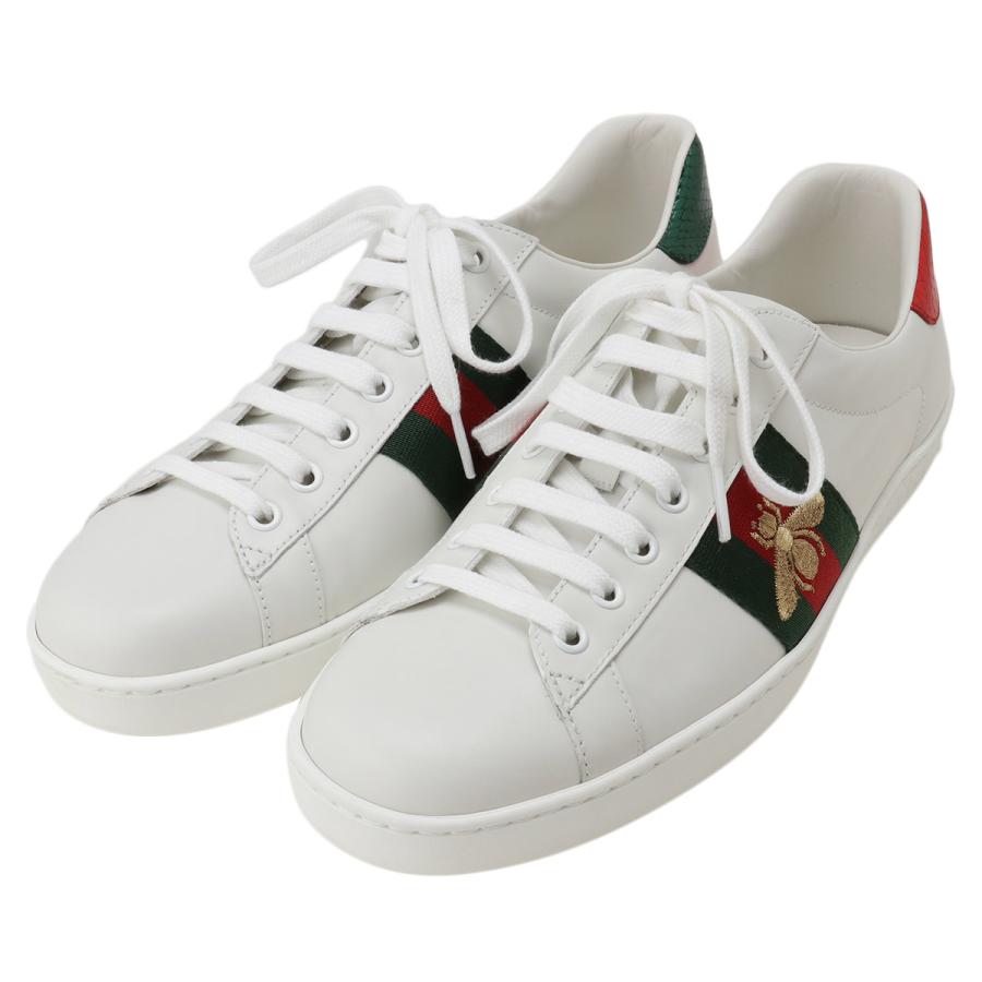 即納 グッチ Gucci メンズ スニーカー シューズ 靴 Ace Bee Sneakers 02jp0 9064 White ローカット エース ビー Zf1 Wt フェルマート エフ Fermart Ef 通販 Yahoo ショッピング