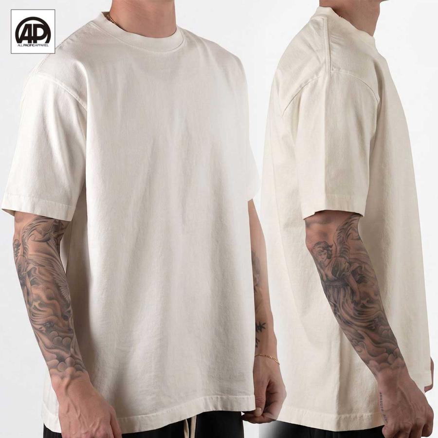 リライブ あこがれのアメリカ製 Made in U.S.A.のボックスシルエットTシャツ ボーン色 オールパシフィックアパレル | ALL PACIFIC APPAREL | 02