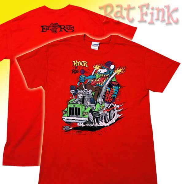 ラットフィンク 赤 Tシャツ メンズ レディース キャラクター Tee Ratfink Bd204red エフシービック Efcvic 通販 Yahoo ショッピング