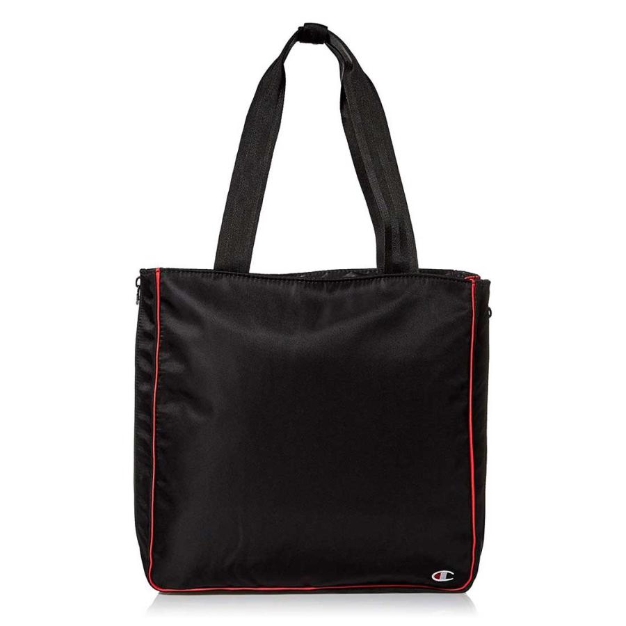 [並行輸入品] 米国チャンピオン Champion トートバック ブラック USAモデル Expander Side Zip Tote Bag