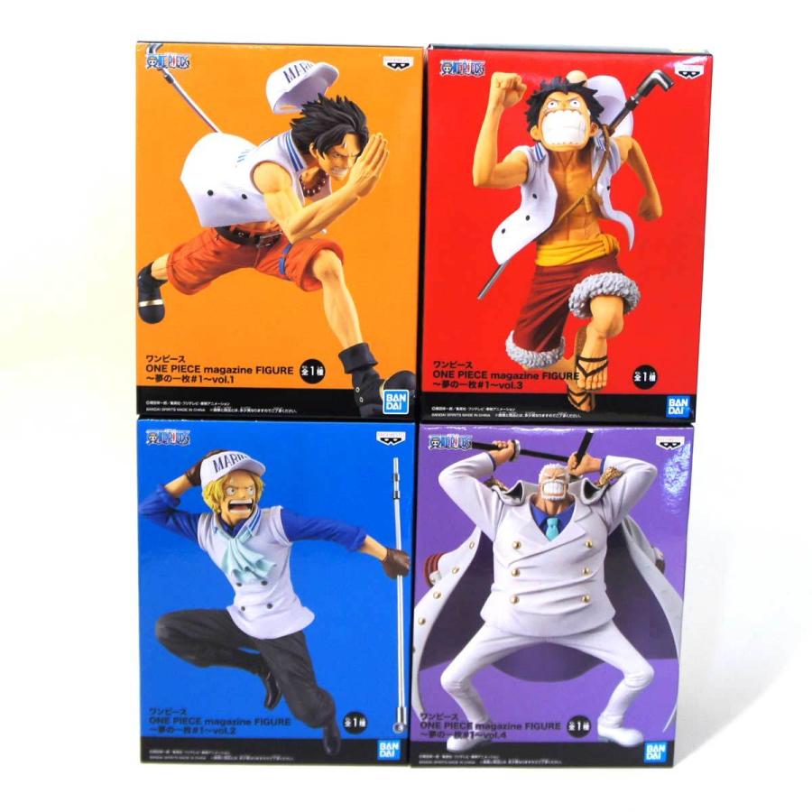送料無料 未開封 One Piece ワンピース マガジン フィギュア 夢の1枚完全セット エース サボ ルフィが海軍でガープにしごかれる Ft 12 10 エフシービック Efcvic 通販 Yahoo ショッピング