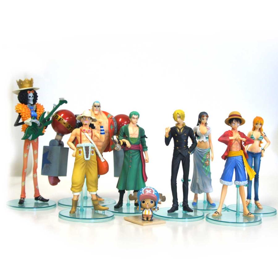 One Piece ワンピース フィギュア 新世界9人セット ルフィ サンジ ゾロ ナミ ロビン チョッパー ウソップ フランキー ブリック Ft 7 6 エフシービック Efcvic 通販 Yahoo ショッピング