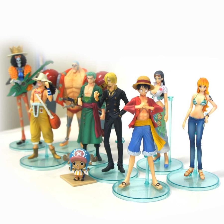 One Piece ワンピース フィギュア 新世界9人セット ルフィ サンジ ゾロ ナミ ロビン チョッパー ウソップ フランキー ブリック Ft 7 6 エフシービック Efcvic 通販 Yahoo ショッピング