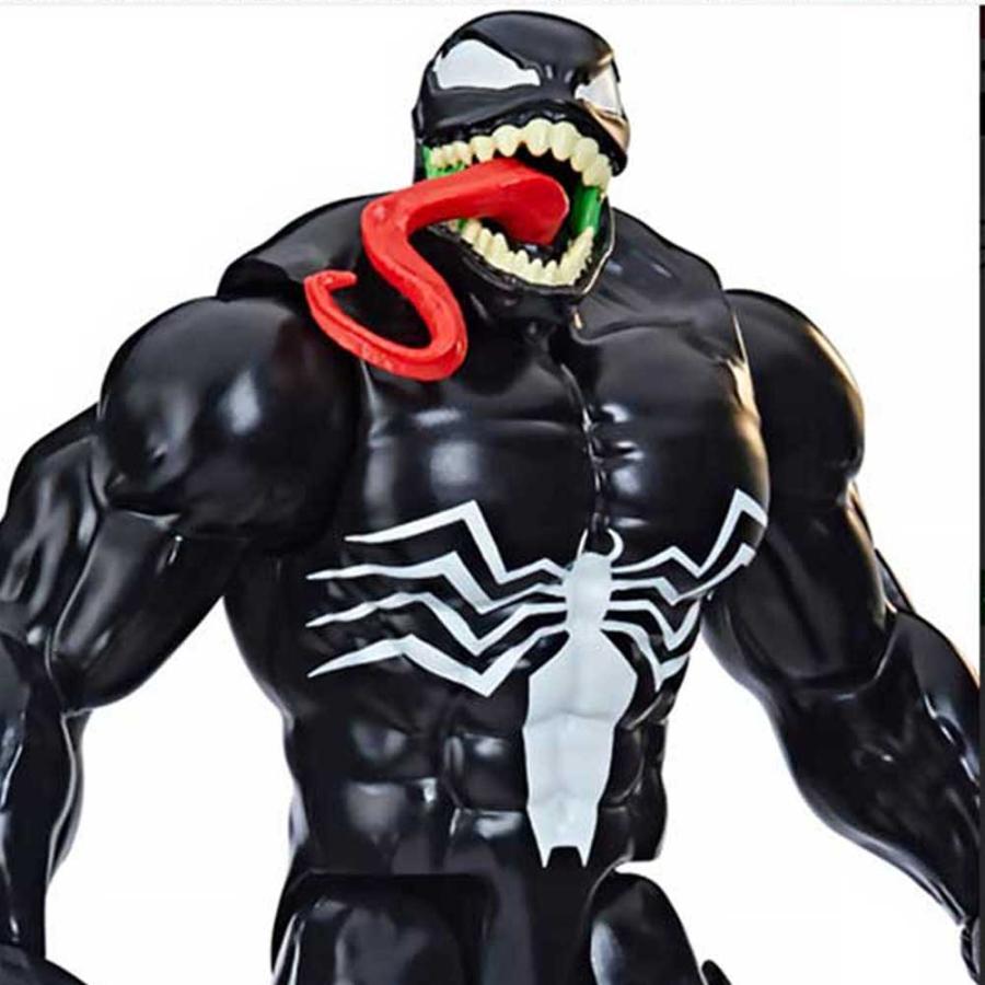 米国販売 スパイダーマン ヴィラン ヴェノム 12インチ アクション フィギュア ハズブロ社  スパイダーマン タイタン ヒーロー シリーズ | Hasbro | 02