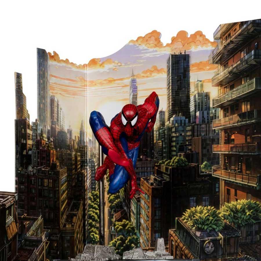 送料無料 米国販売 迫力の3D フィギュア スパイダーマン 1/10 送料無料 米国販売 迫力の3D フィギュア スパイダーマン 1/10