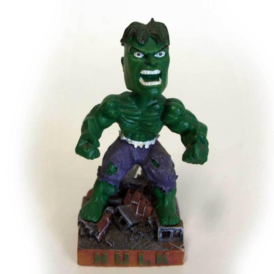 送料無料 レトロな超人ハルク COMIC IMAGES ミニ首振り人形バブルヘッド | 