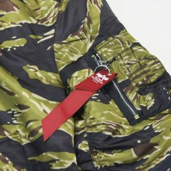 Alpha Industries 送料無料 ALPHA USA版 MA-1 迷彩復刻タイガー Alpha Industries 送料無料 ALPHA USA版 MA-1 迷彩復刻タイガー