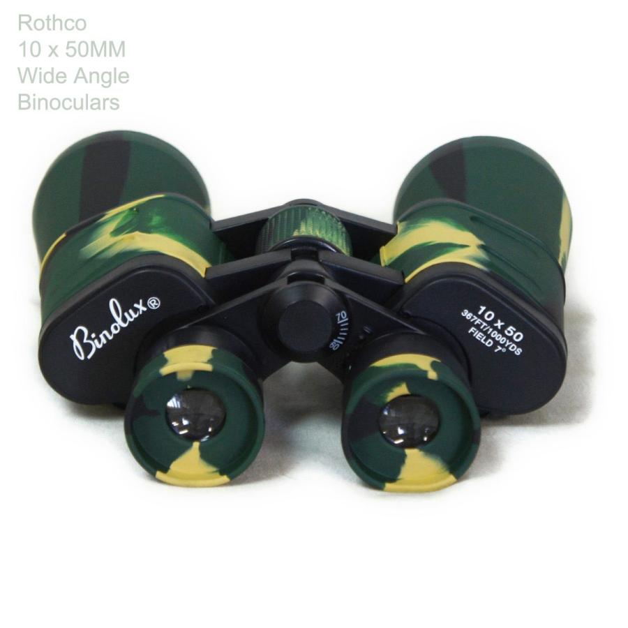 サバイバル 倍率10倍 双眼鏡 ワイドスコープ　 Rothco プロ仕様 迷彩 BINOLUX　サバイバルグッズ | ROTHCO | 02