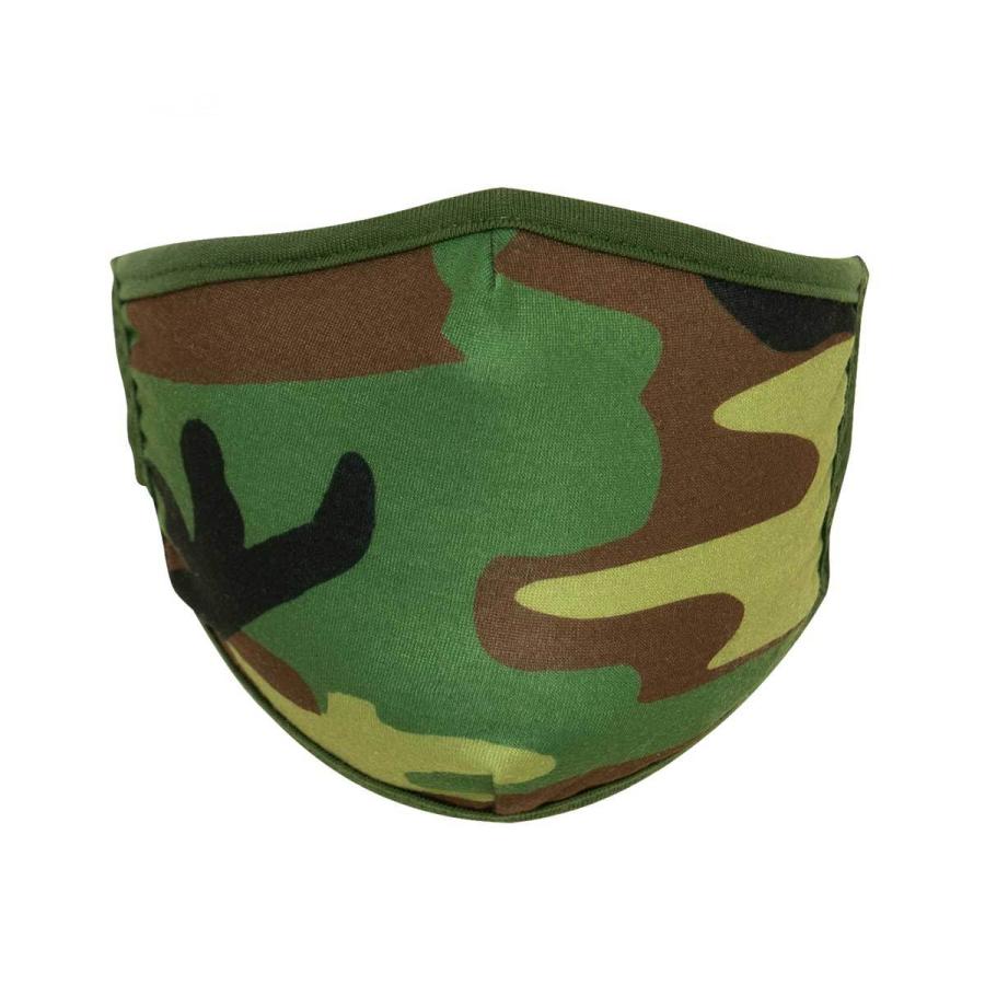 メール便送料無料 ジャングル迷彩 3Dマスク ウォッシャブル ミリタリーメーカーのジャージ素材マイマスク！ |  | 05